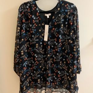 Dia & Co 4X Marybelle Blouse